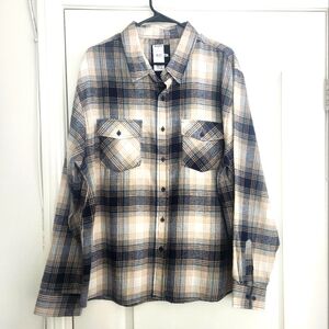 Mens RSQ Flannel Shirt NWT